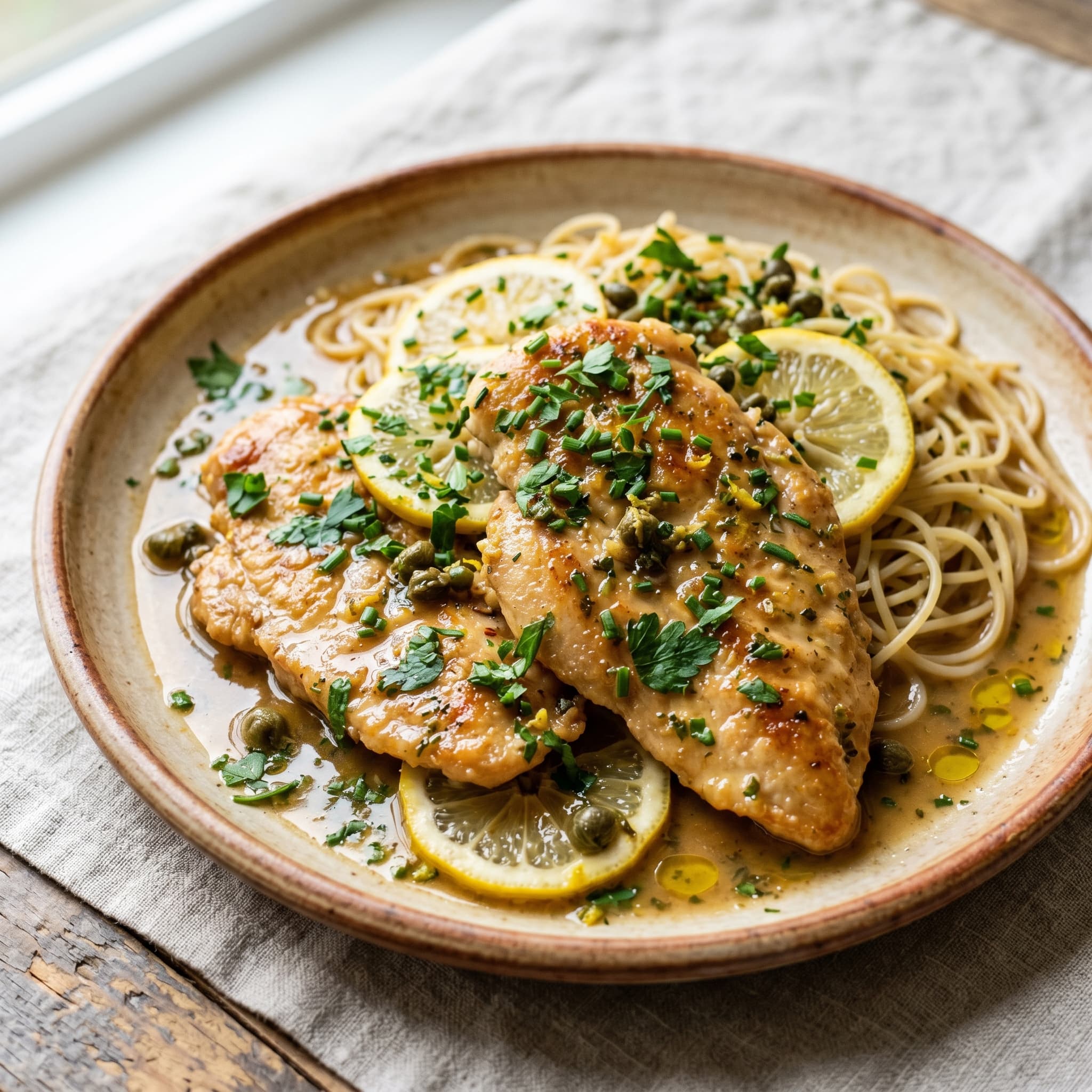 Vibrant Low-FODMAP Chicken Scallopini