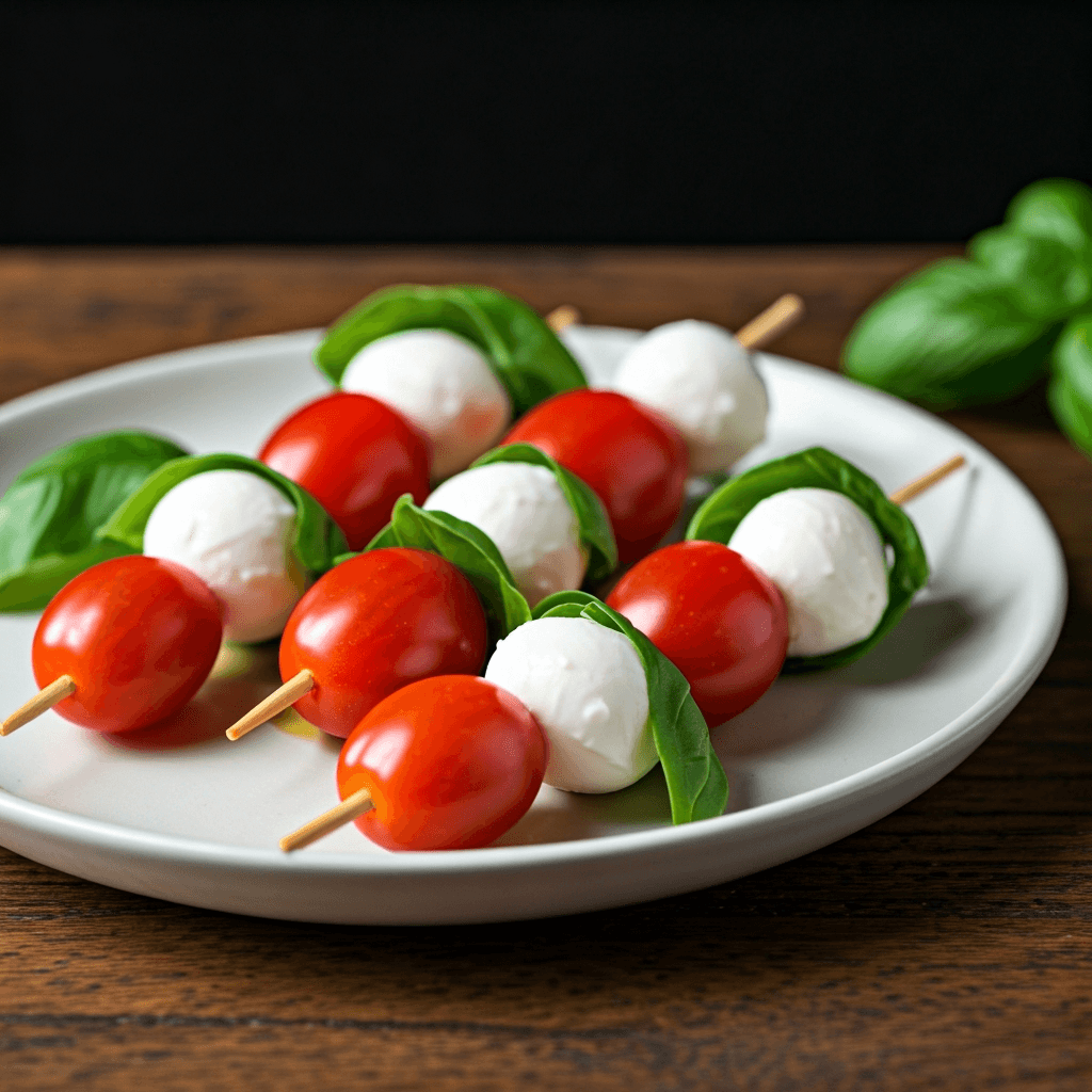 Mini Caprese Skewers