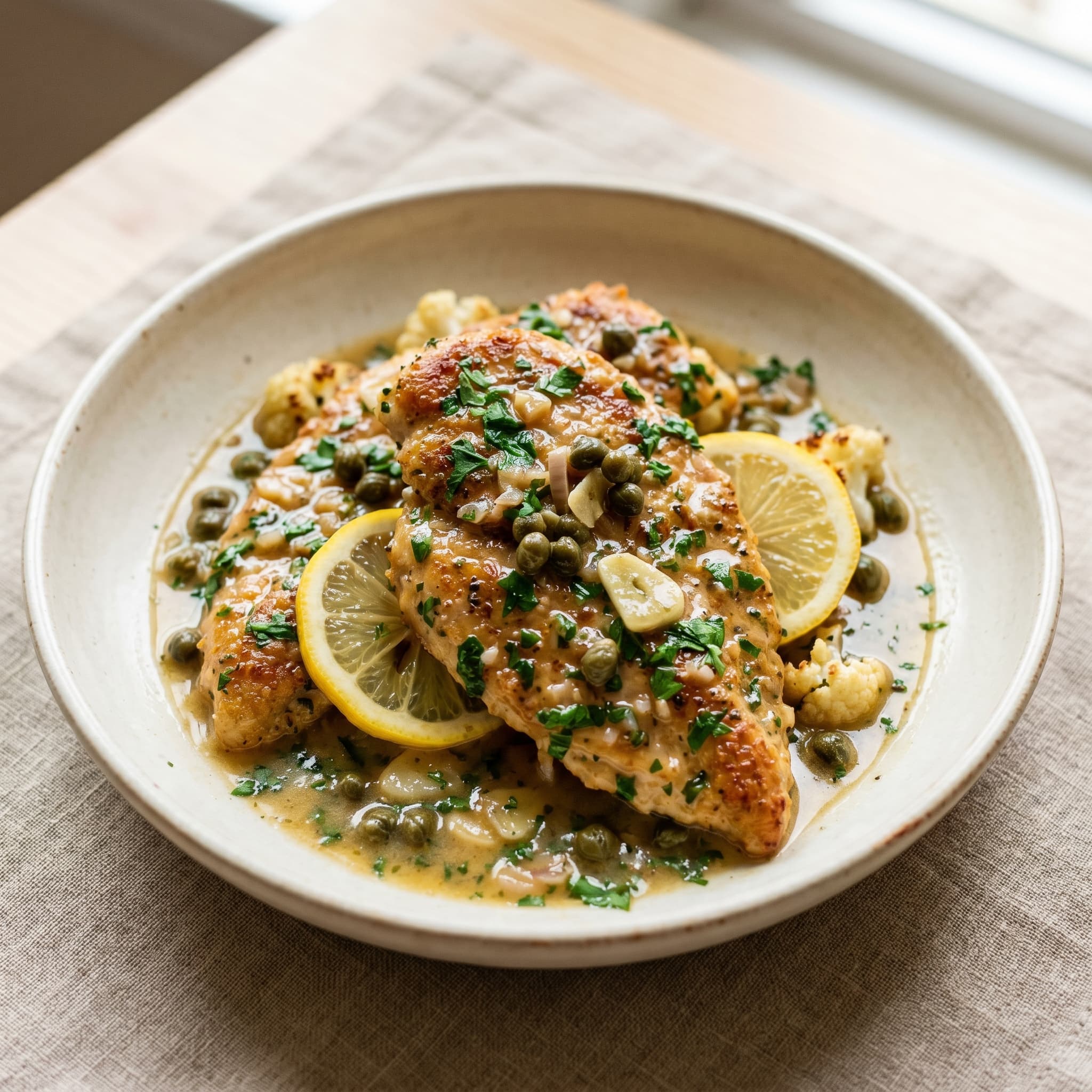 Zesty Low-Oxalate Chicken Piccata